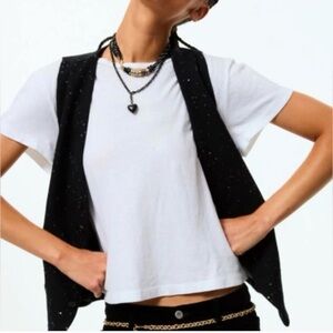 NWOT Roxanne Assoulin The Mini Puffy Heart Necklace